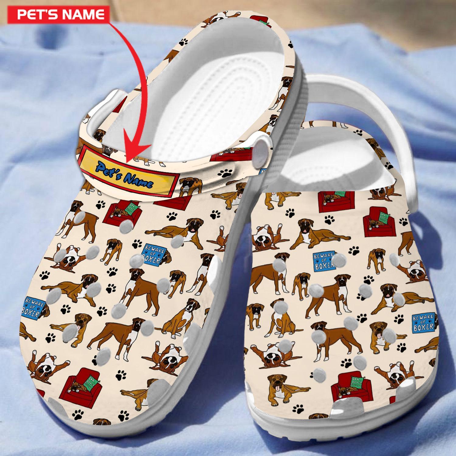 Boxer Dog Animal Crocs For Men Women And Kids - GNL146793