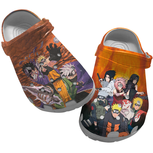 Naruto Anime Crocs For Men Women And Kids - GNL146785