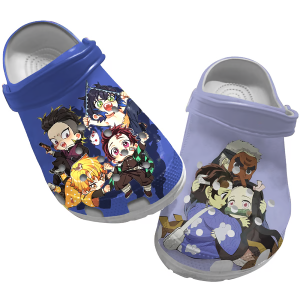 Demon Slayer Anime Crocs For Men Women And Kids - GNL146827