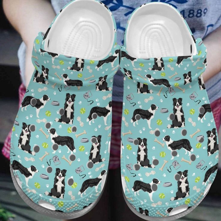 Border Collie Dog Crocs For Men Women And Kids - GNL146823