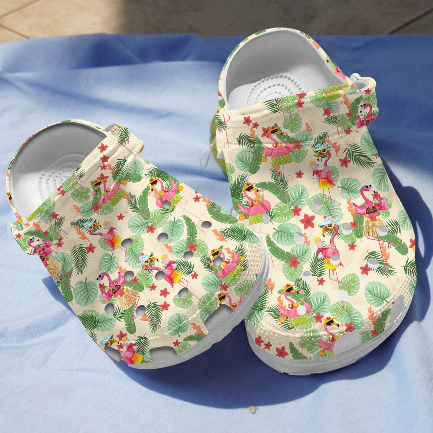Flamingo Crocs For Men Women And Kids - GNL146883
