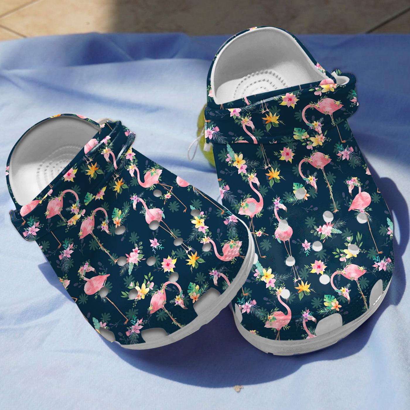 Flamingo Crocs For Men Women And Kids - GNL146887