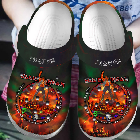 Eddie Munson Stranger Things TV Series Crocs - GNL146872