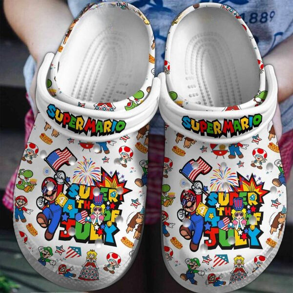Super Mario Game Crocs For Men Women And Kids - GNL146896