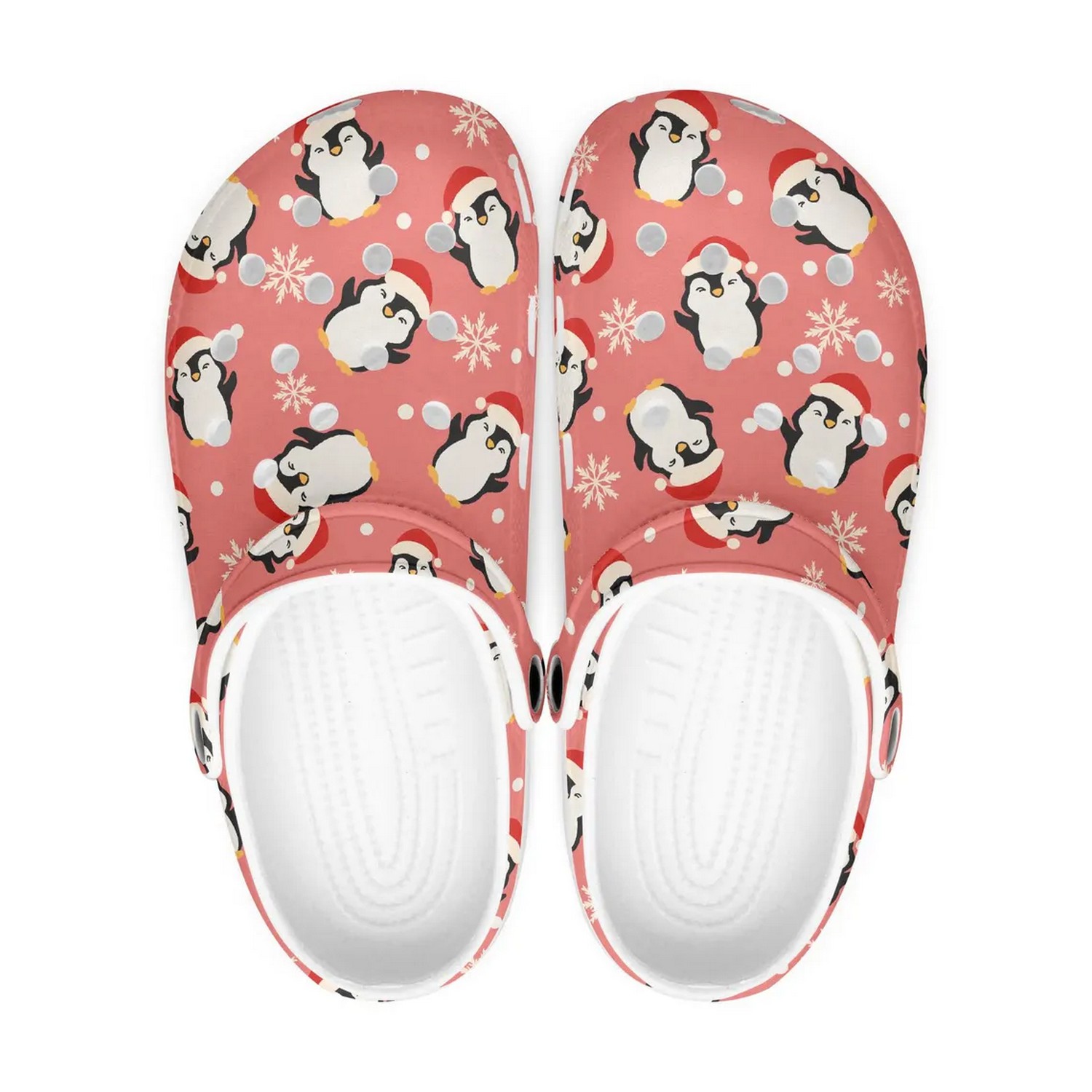 Penguin Merry Christmas Crocs For Men Women And Kids