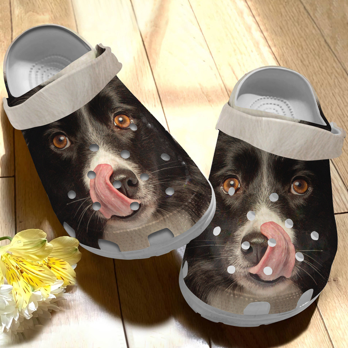 Cute Border Collie Dog Crocs For Men Women And Kids - GNL146979