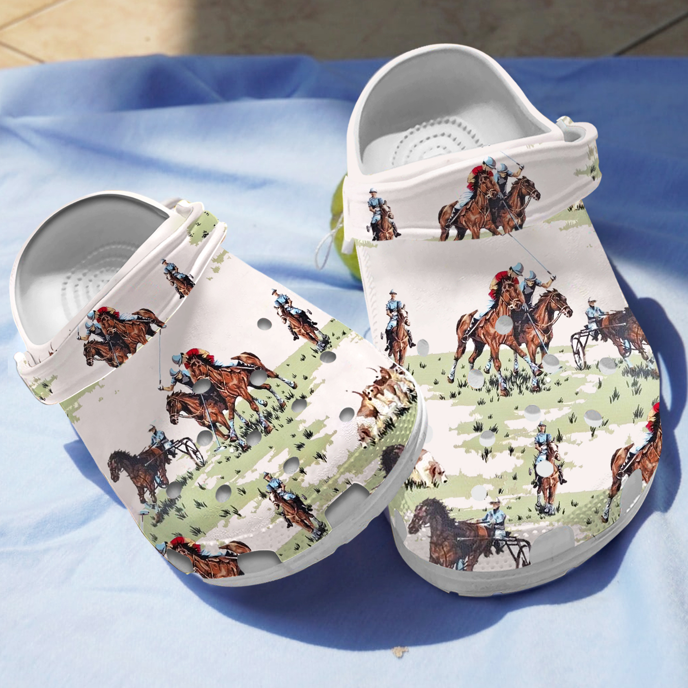 Vintage Horse Crocs For Men Women And Kids - GNL1461018