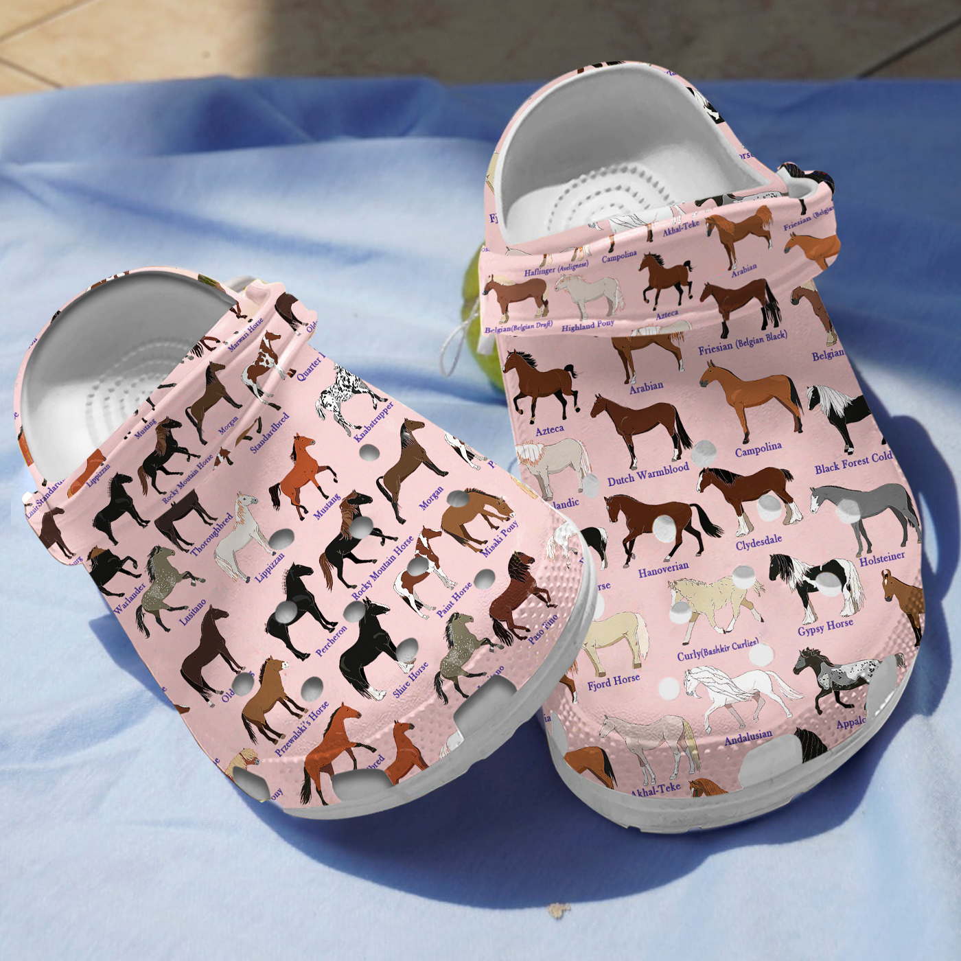 Horse Breeds Crocs For Men Women And Kids - GNL146995
