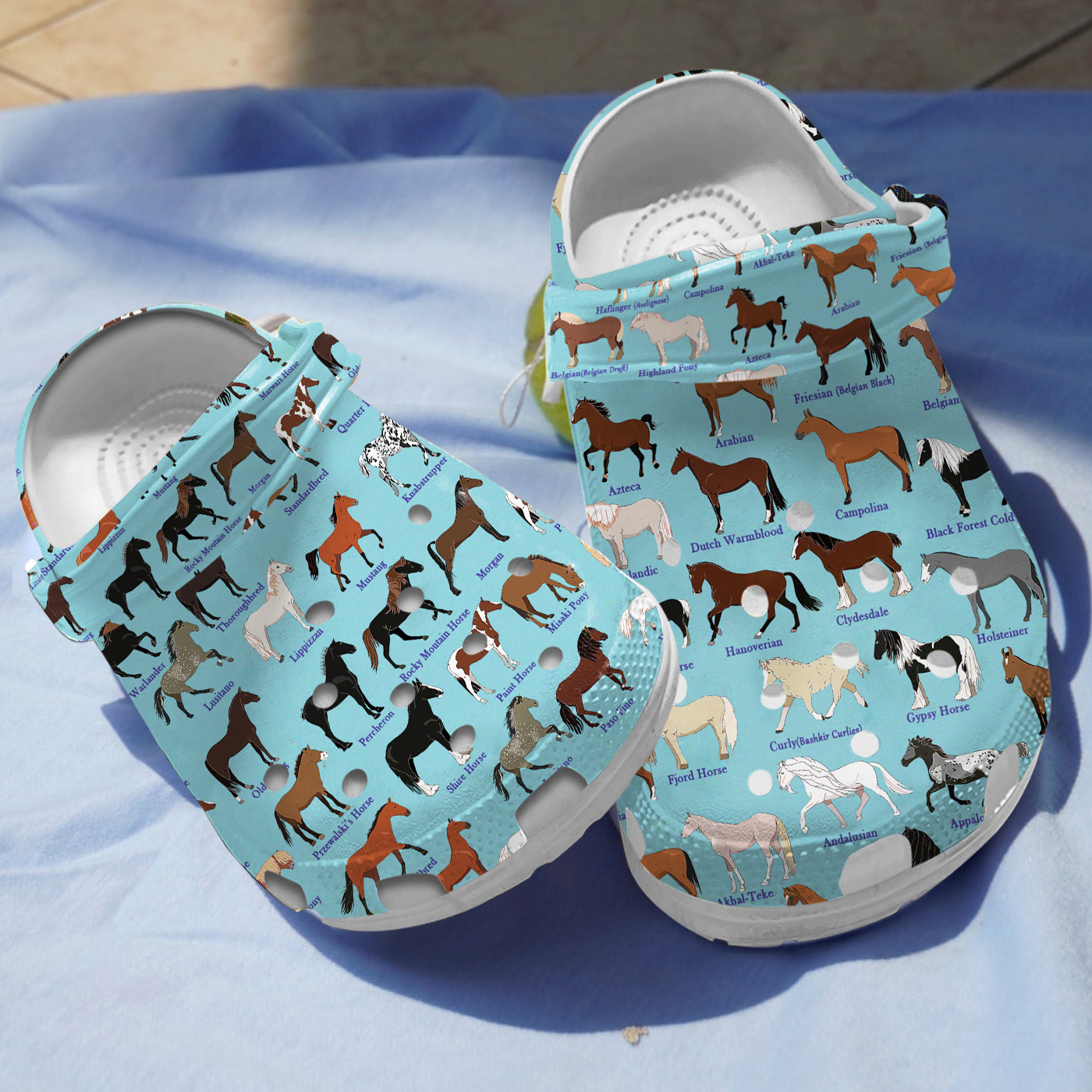 Horse Breeds Crocs For Men Women And Kids - GNL1461011