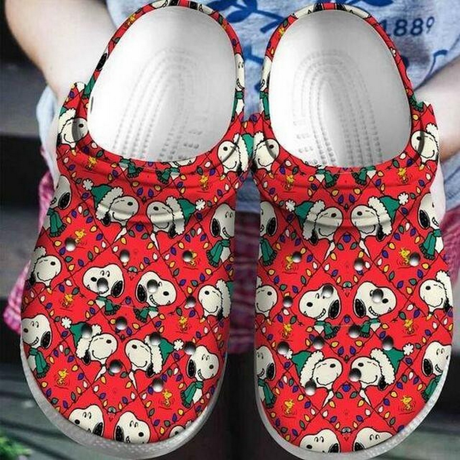 Snoopy Cartoon Christmas Crocs For Men Women And Kids - GNL1461025
