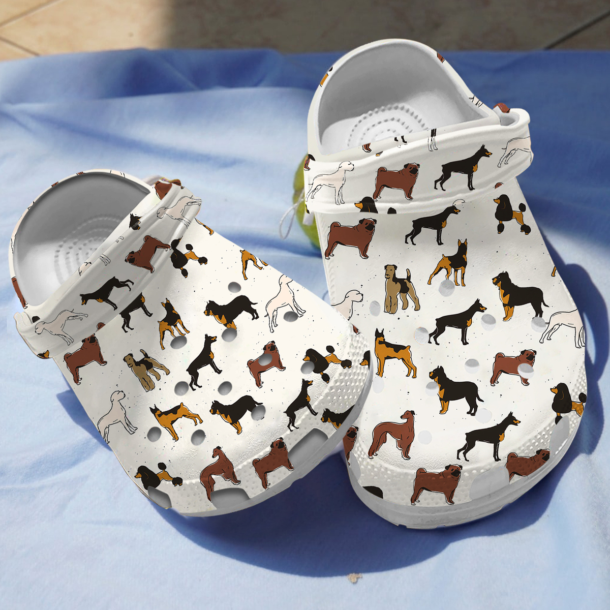 Bull Terrier Dog Crocs For Men Women And Kids