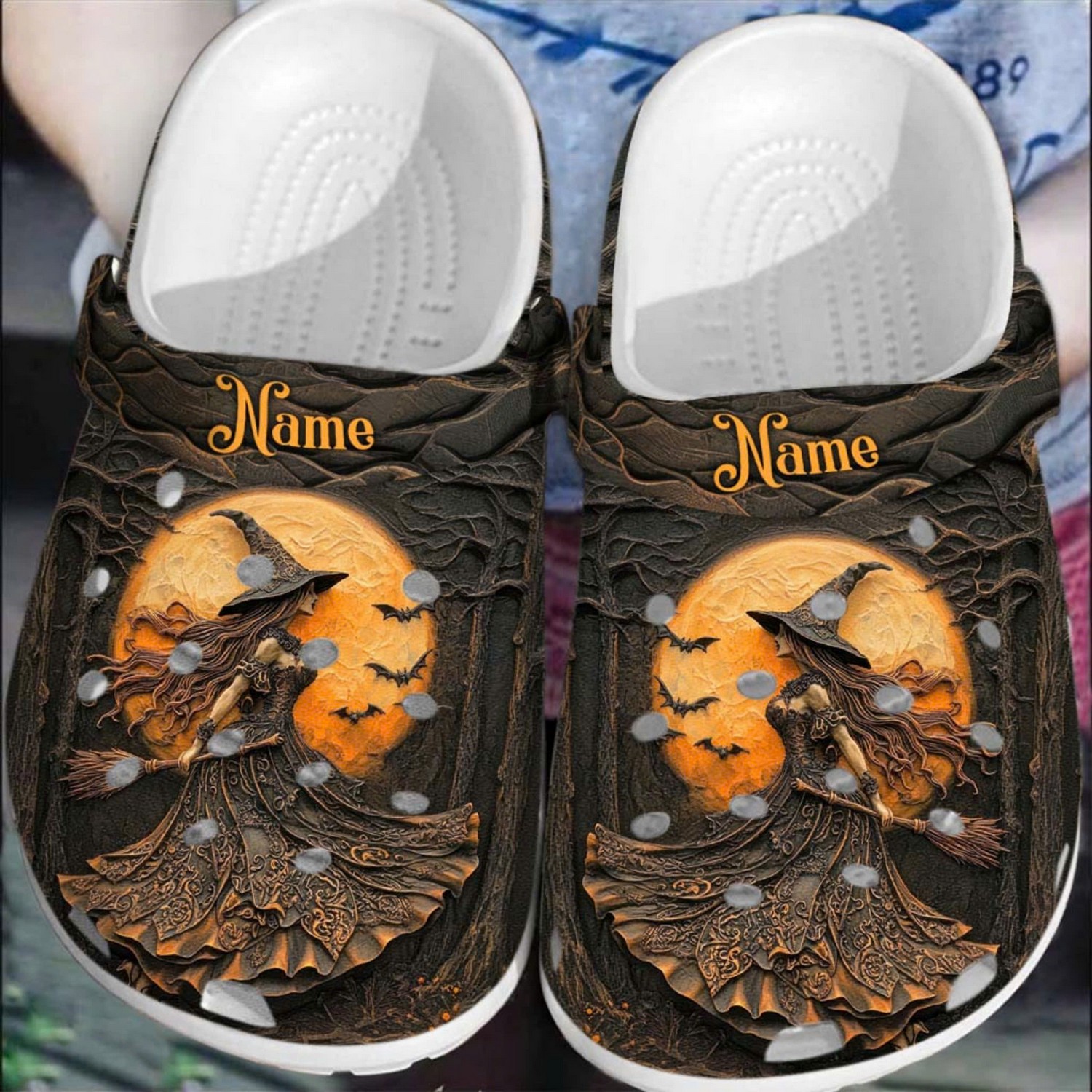 Witch In Halloween Night Crocs For Men Women And Kids - GNL1461102