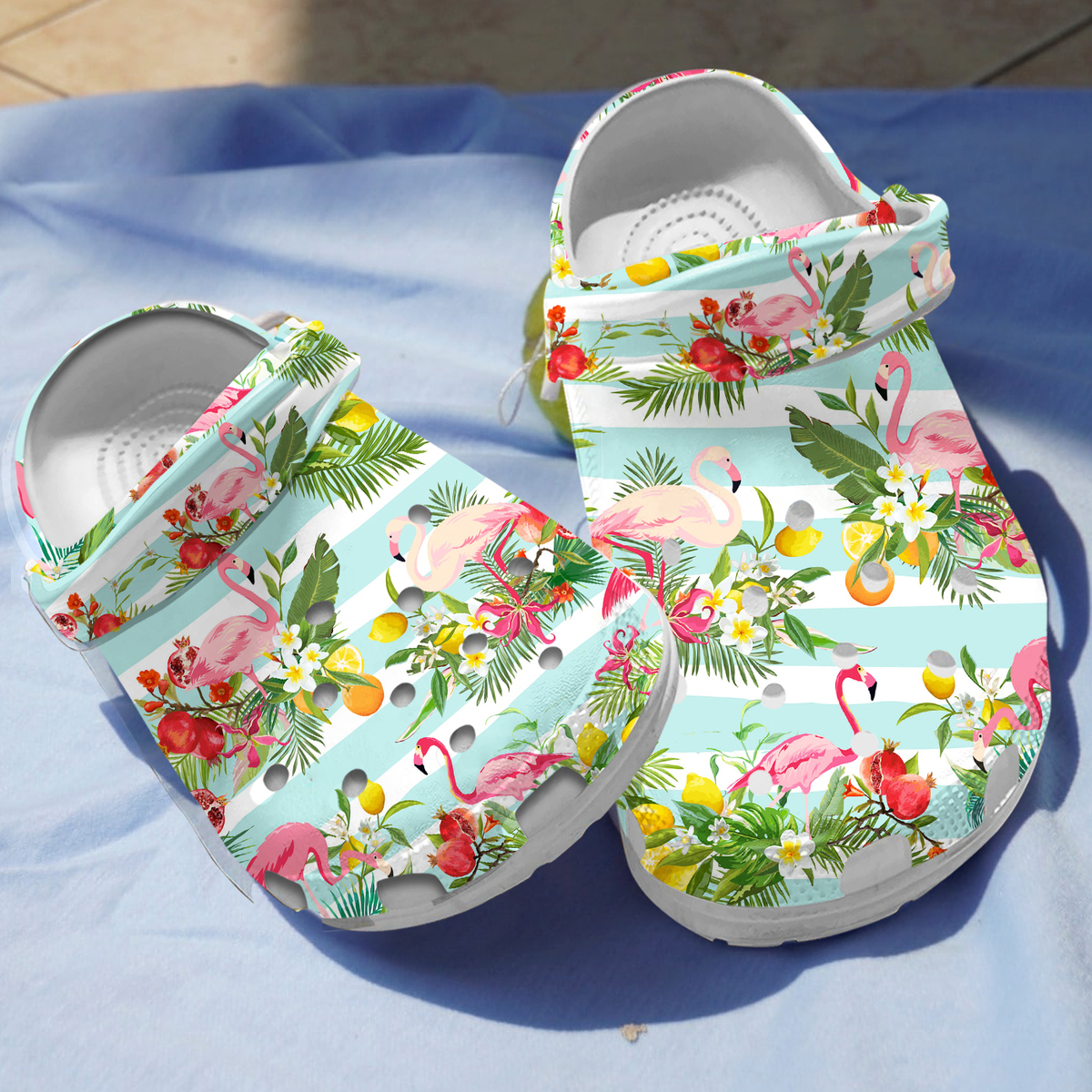 Flamingo Floral Crocs For Men Women And Kids - GNL1461201