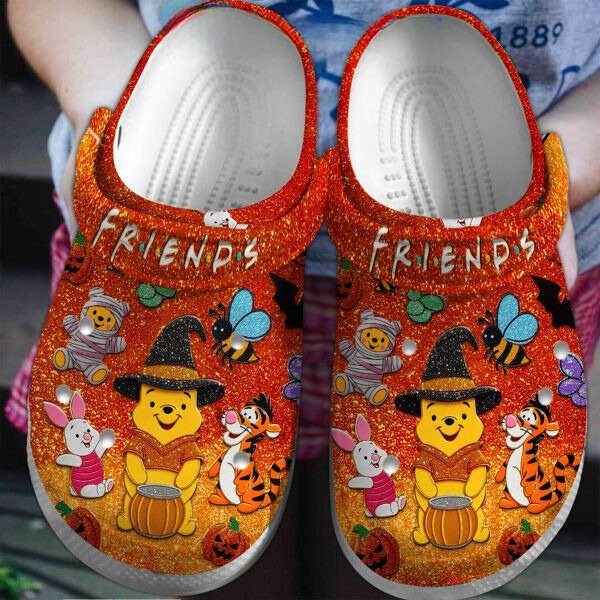 Winnie The Pooh Cartoon Crocs For Men Women And Kids - GNL1461226