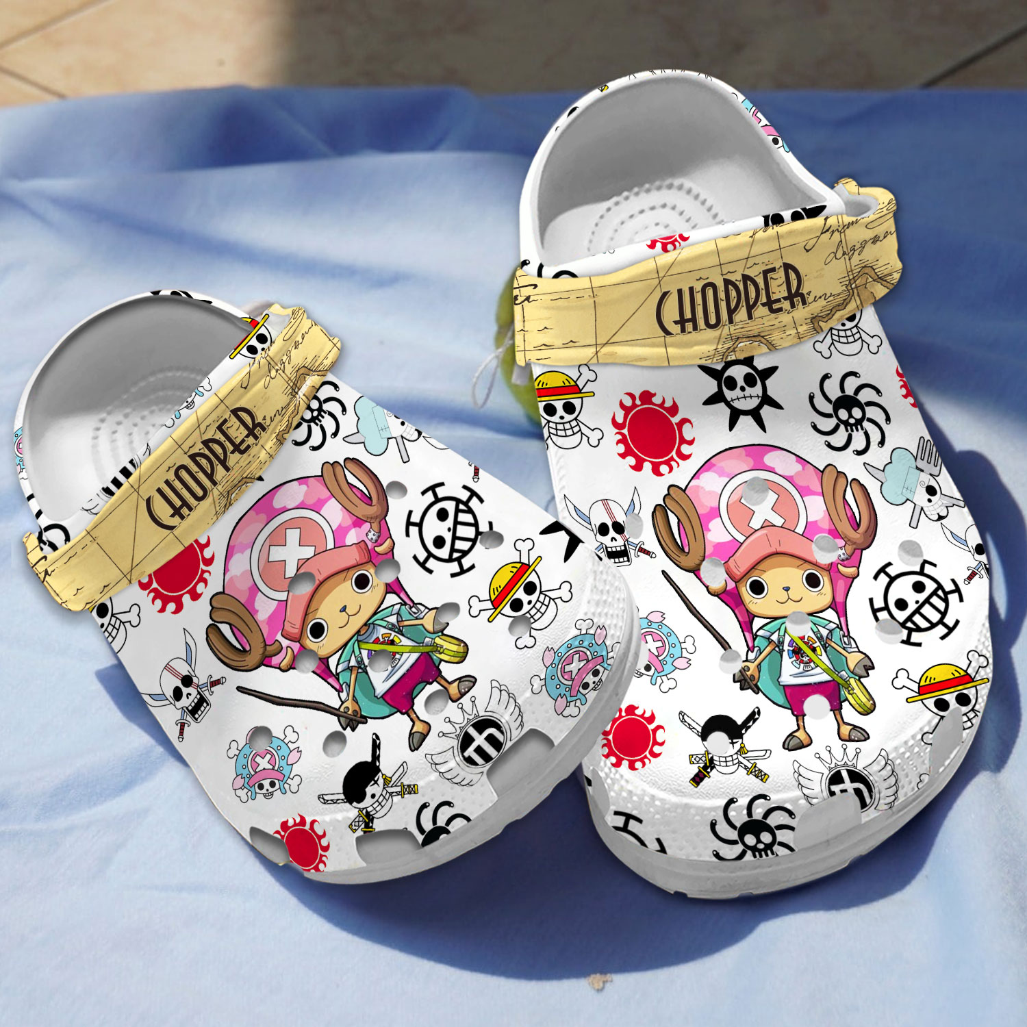 Cute Tony Tony Chopper One Piece Anime Crocs For Men Women And Kids