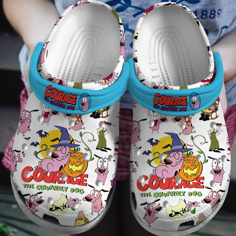 Courage The Cowardly Dog TV Series Crocs - GNL1461248