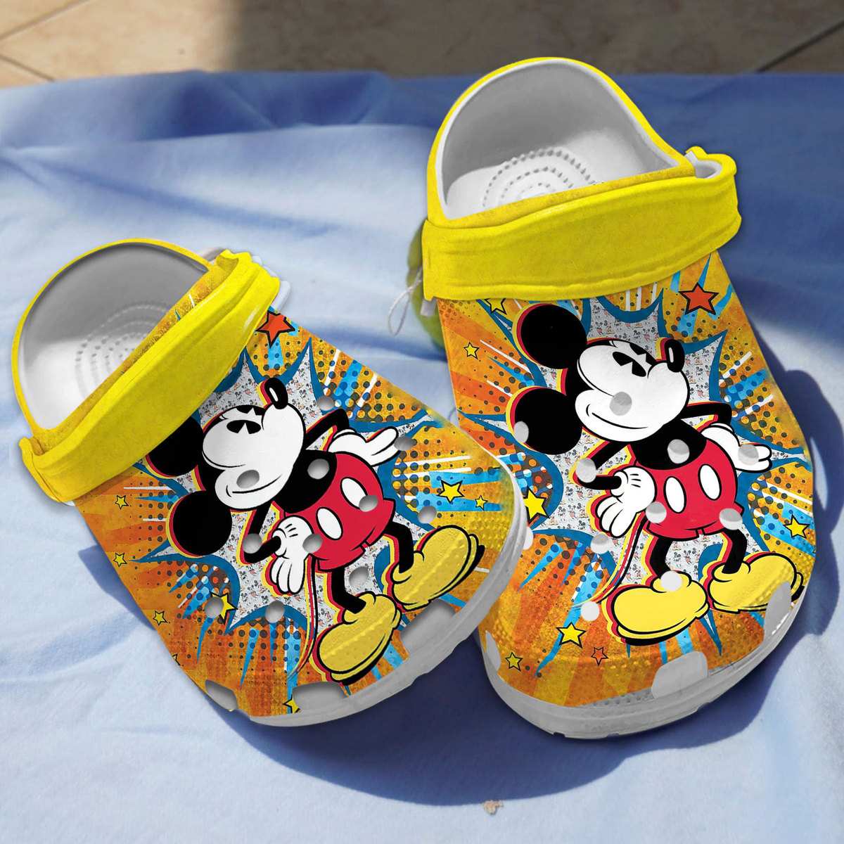 Mickey Mouse Cartoon Crocs For Men Women And Kids - GNL1461285