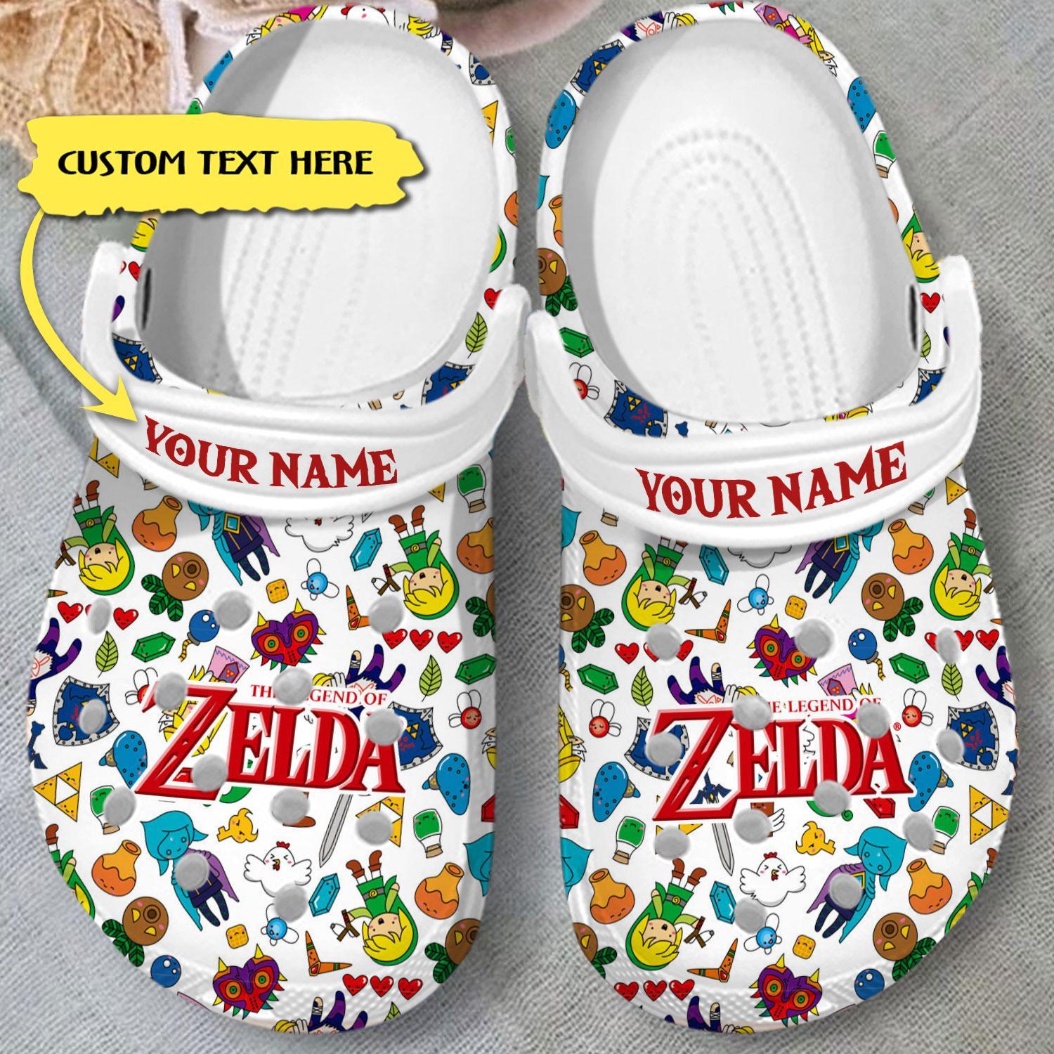 The Legend of Zelda Game Crocs For Men Women And Kids - GNL1461296
