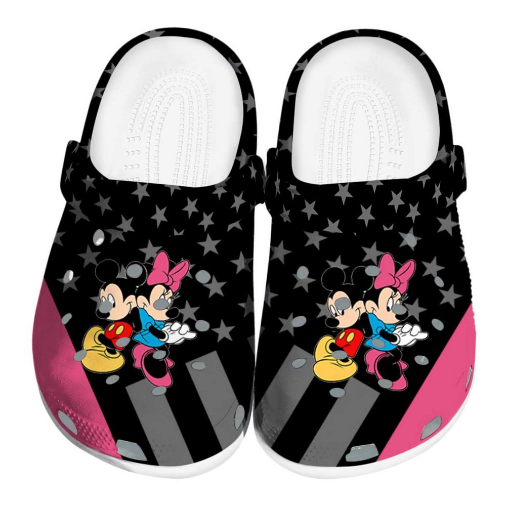 Mickey And Minnie Mouse Cartoon Crocs - GNL1461371