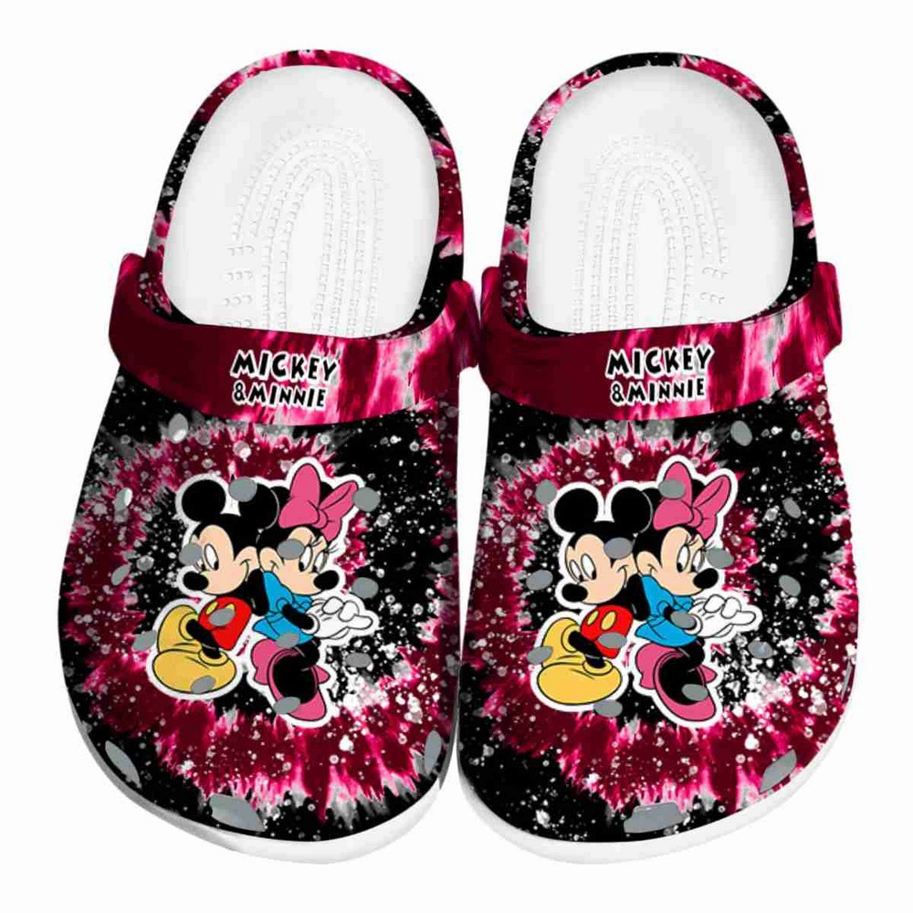 Mickey And Minnie Mouse Cartoon Crocs - GNL1461402