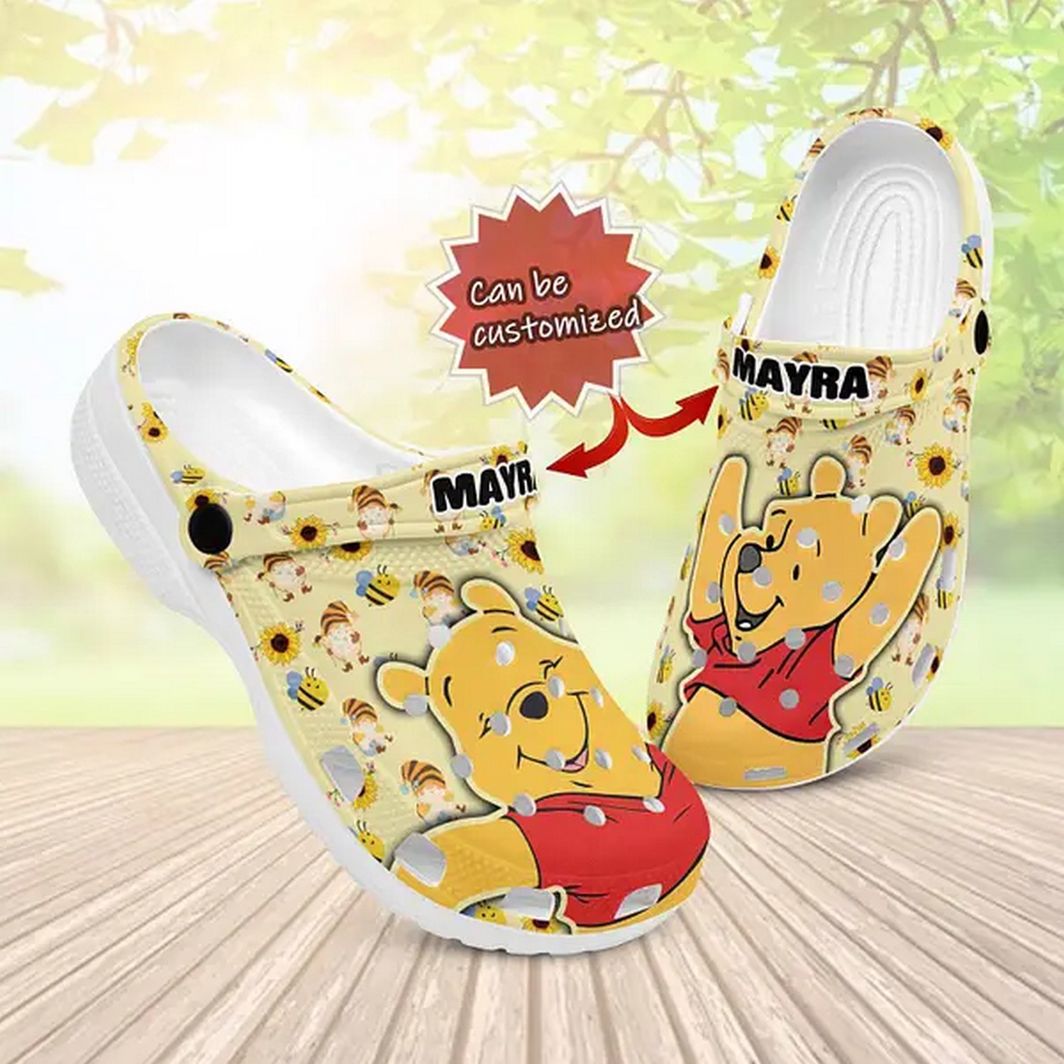 Winnie The Pooh Cartoon Crocs For Men Women And Kids - GNL1461506