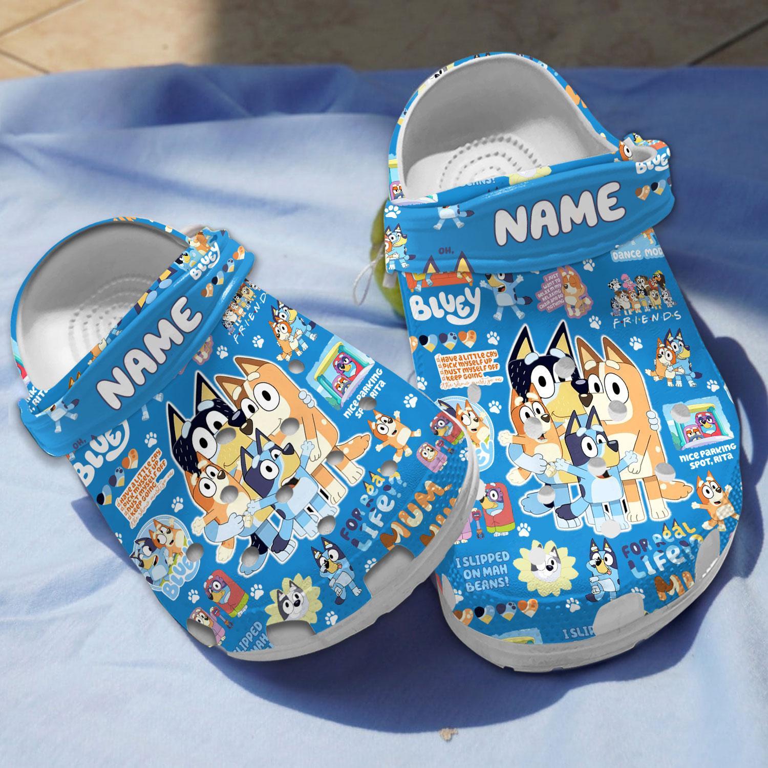 Bluey Cartoon Crocs For Men Women And Kids - GNL1461581
