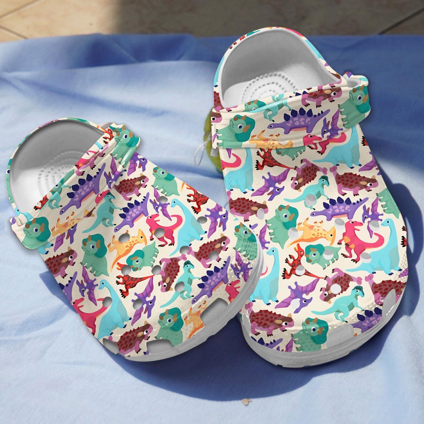 Beautiful Dinosaur Crocs For Men Women And Kids