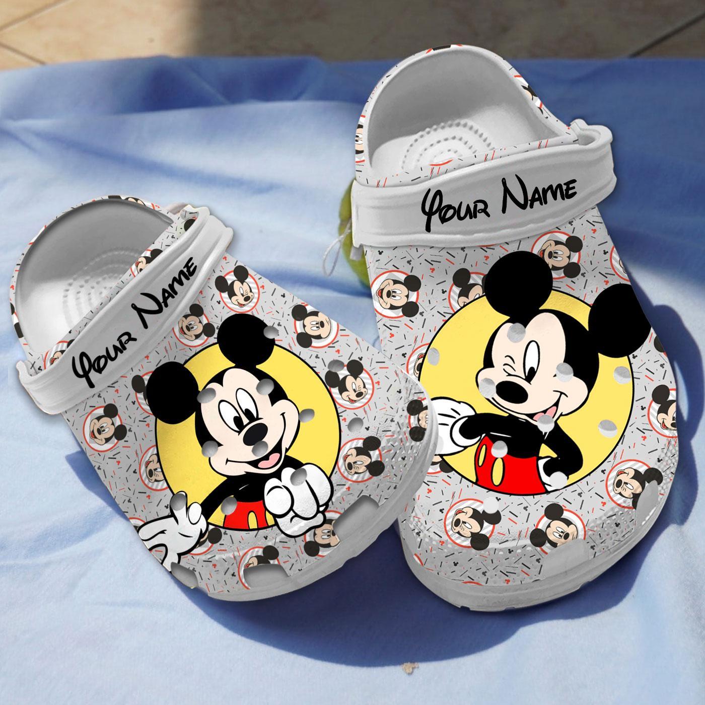 Mickey Mouse Cartoon Crocs For Men Women And Kids - GNL1461586