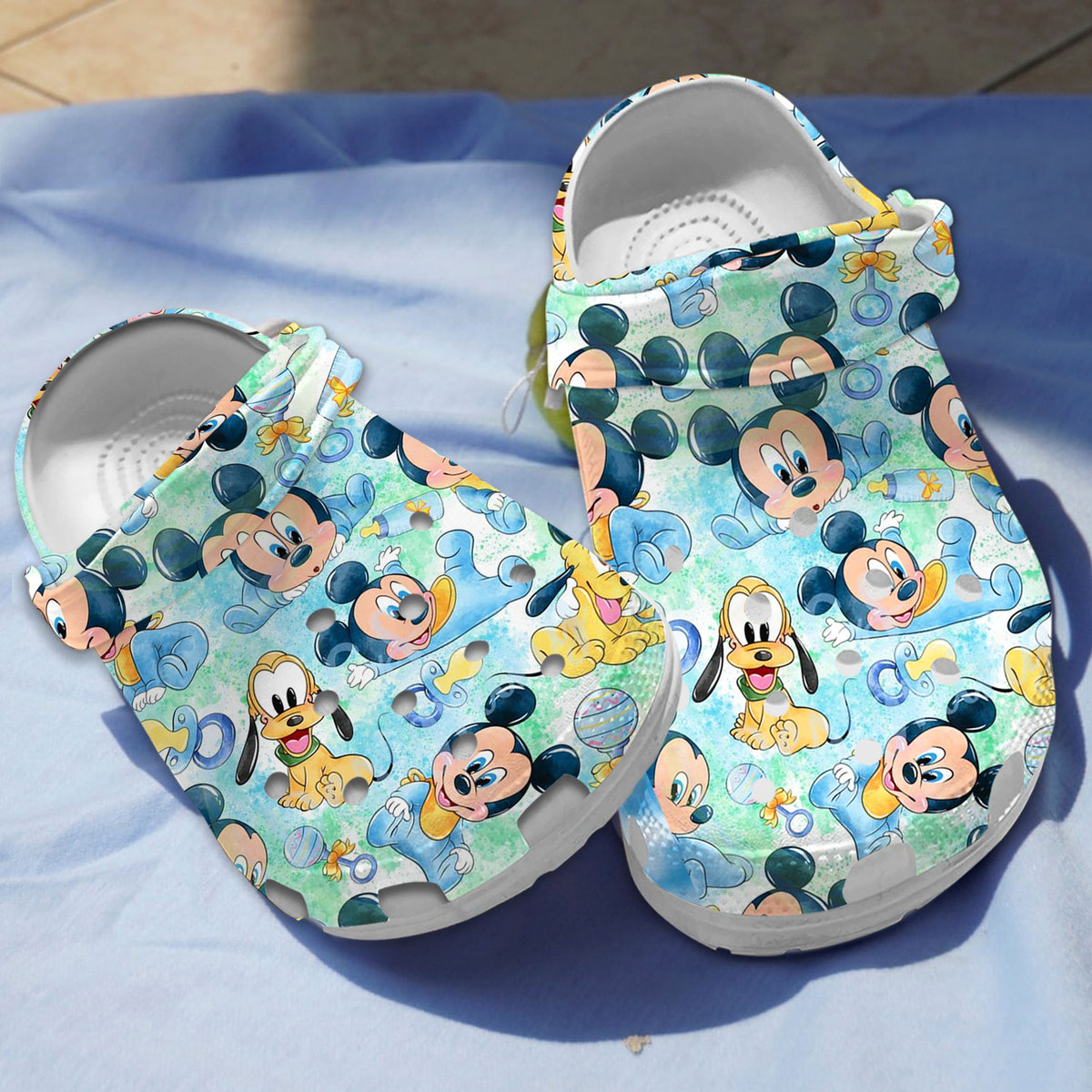 Mickey Mouse Cartoon Crocs For Men Women And Kids - GNL1461578