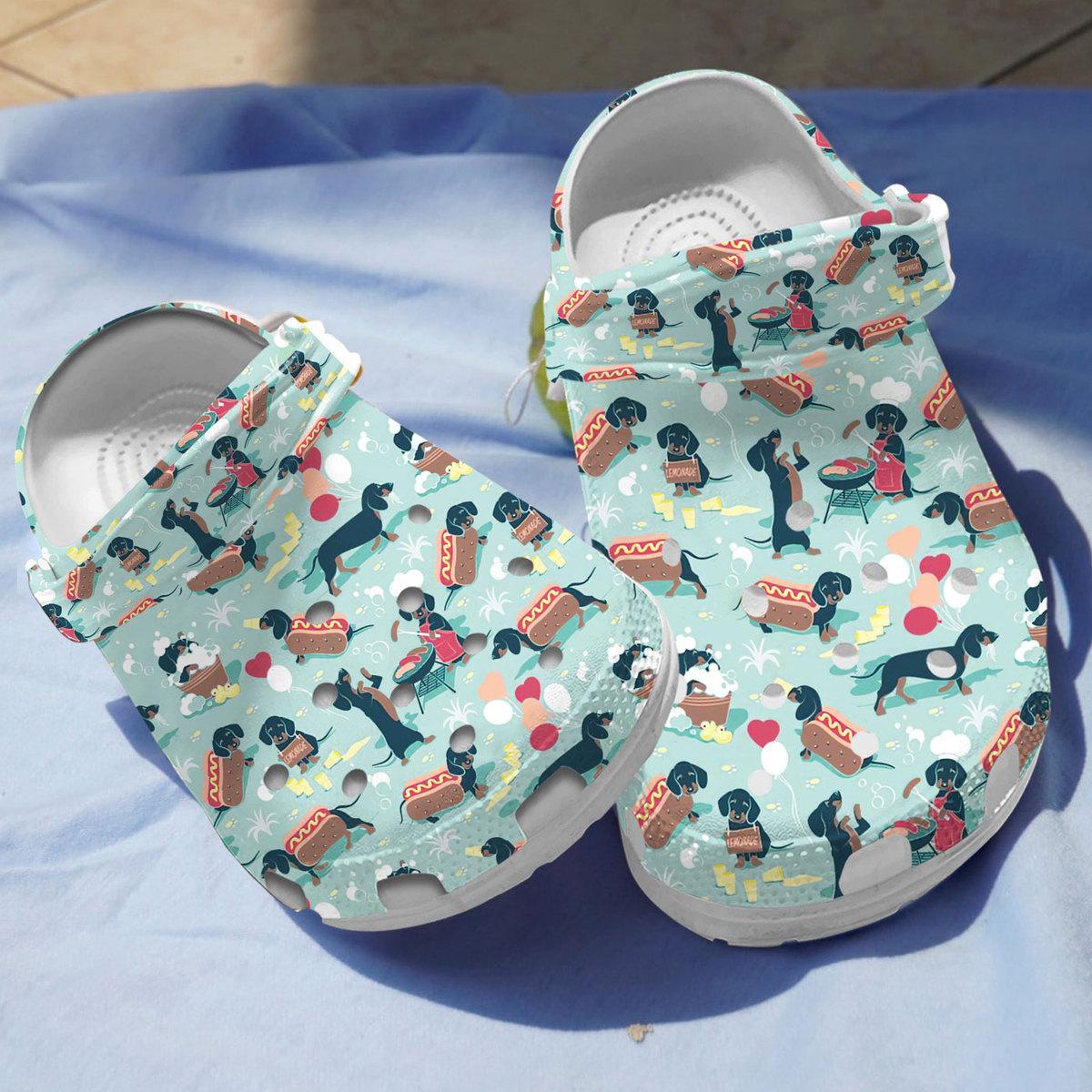 Funny Master Chef Dachshund Crocs For Men Women And Kids