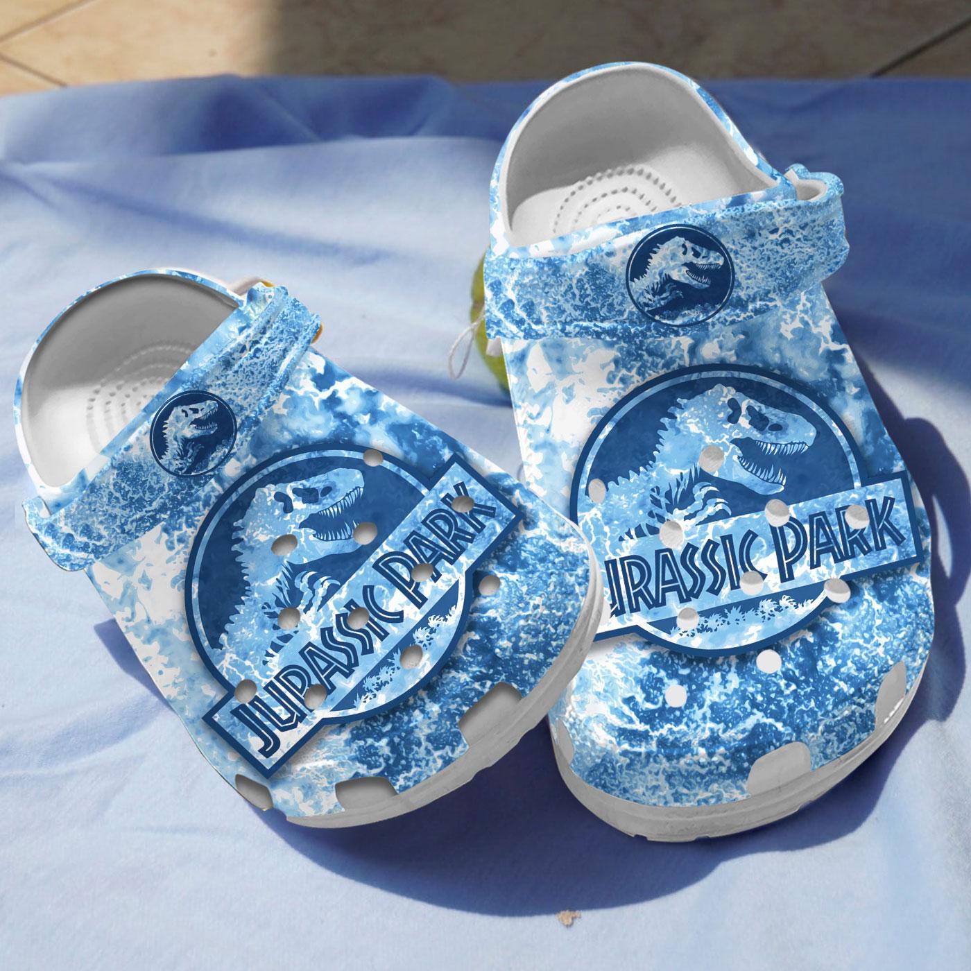 Jurassic Park Dinosaur Crocs For Men Women And Kids
