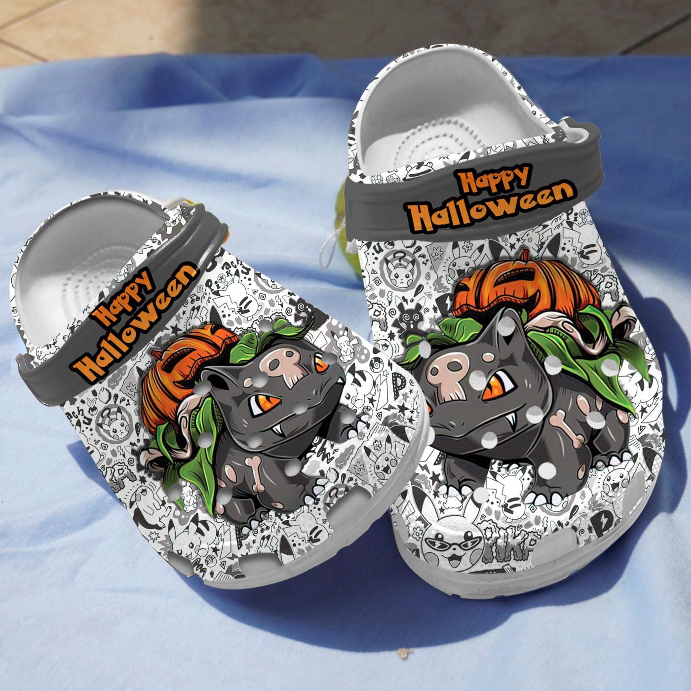 Bulbasaur Pokemon Anime Crocs For Men Women And Kids - GNL1461613