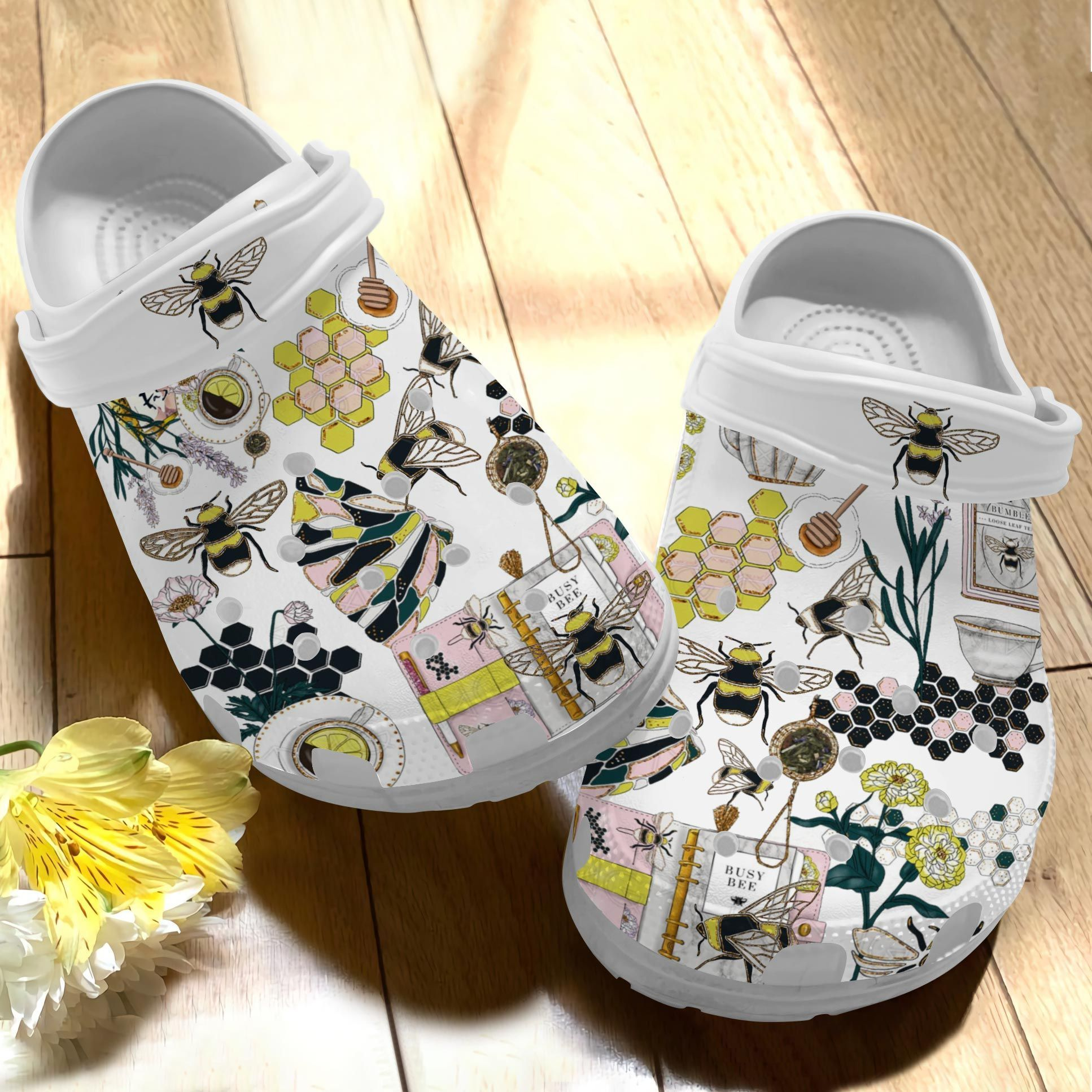 Busy Bee Crocs For Men Women And Kidss