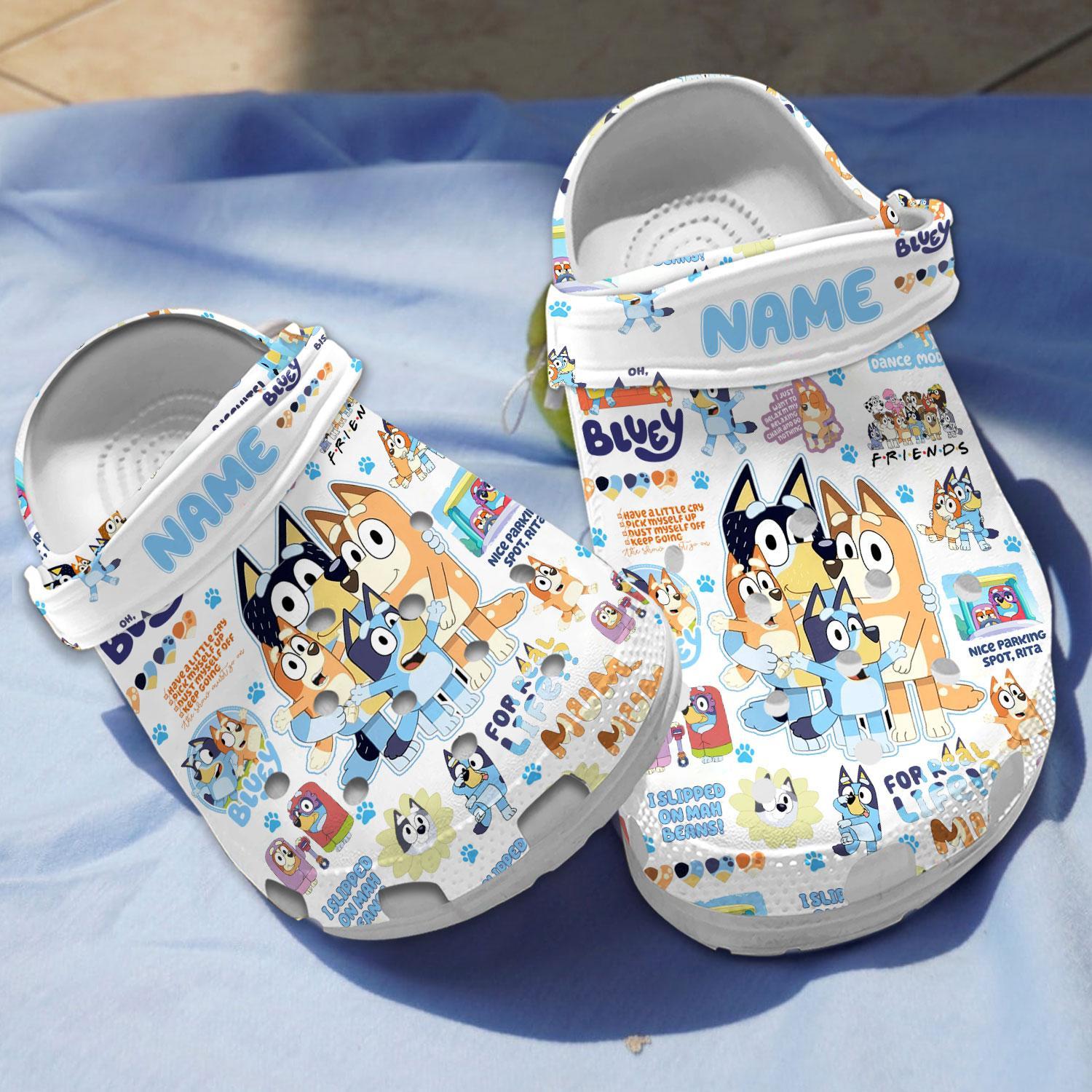 Bluey Cartoon Crocs For Men Women And Kids - GNL1461813