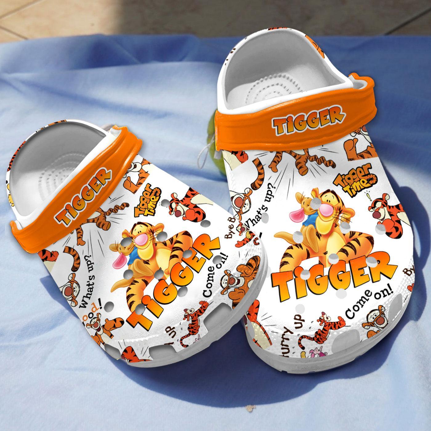 Tigger Winnie The Pooh Cartoon Crocs For Men Women And Kids - GNL1461830
