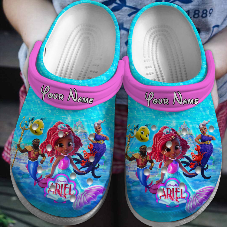 The Little Mermaid Cartoon Crocs For Men Women And Kids - GNL1461858