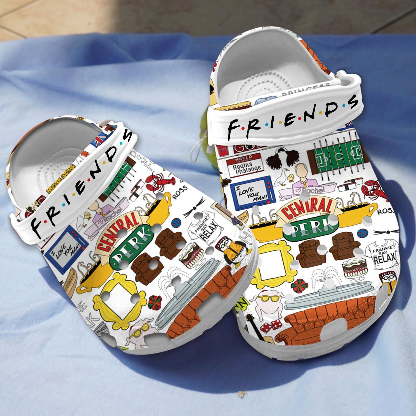 Friends TV Series Crocs For Men Women And Kids - GNL1461878