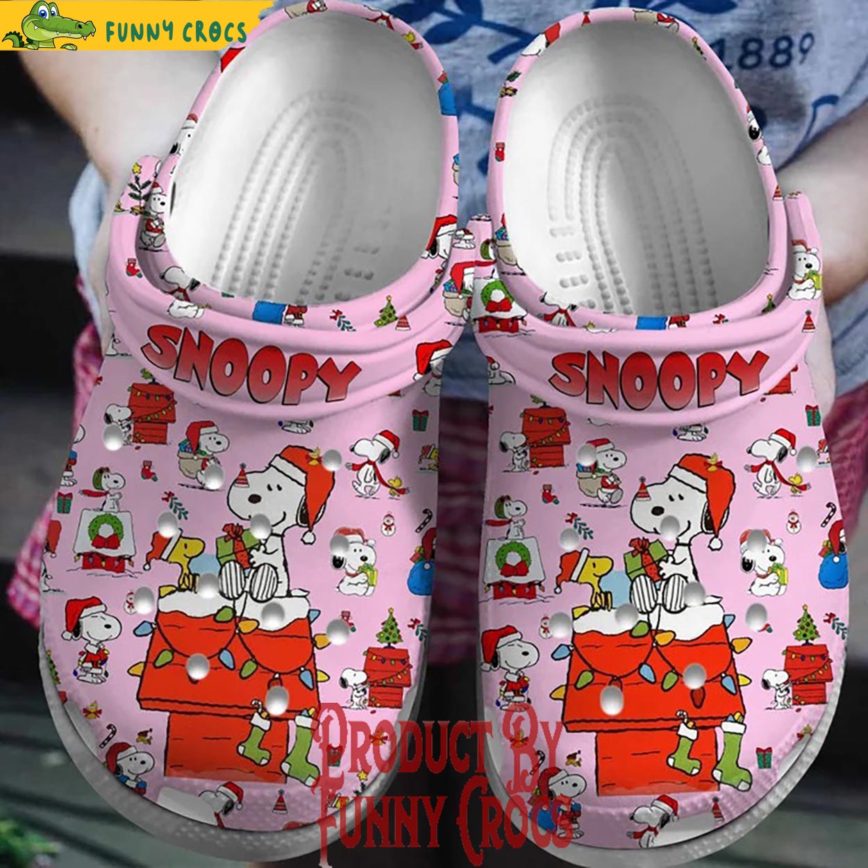 Snoopy Cartoon Christmas Crocs For Men Women And Kids - GNL1461965