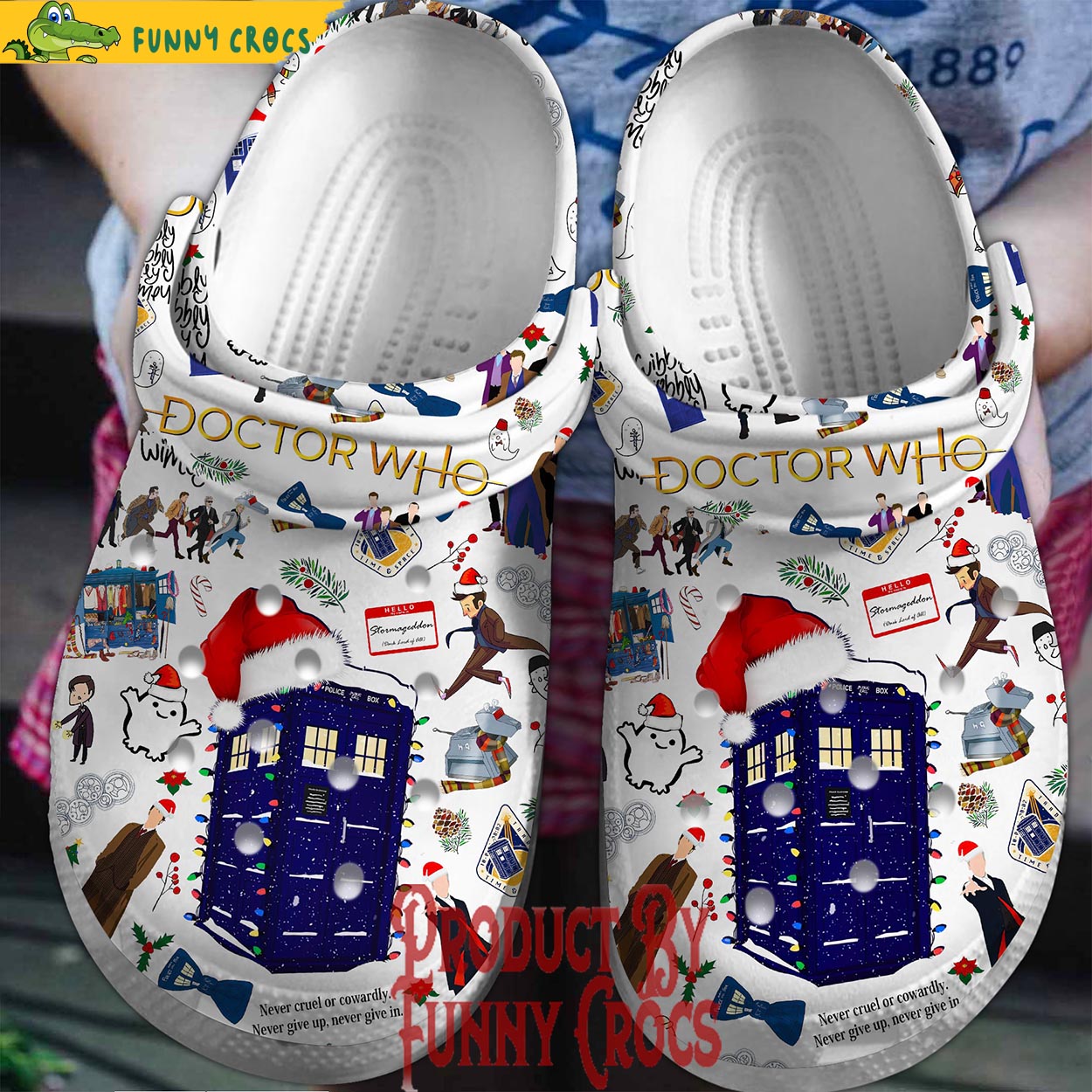 Doctor Who TV Series Christmas Crocs For Men Women And Kids - GNL1461976