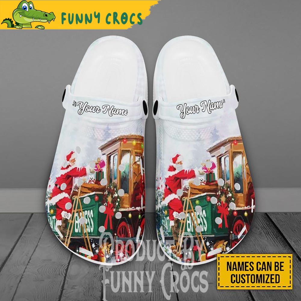 Christmas Water Santa Claus Crocs For Men Women And Kids