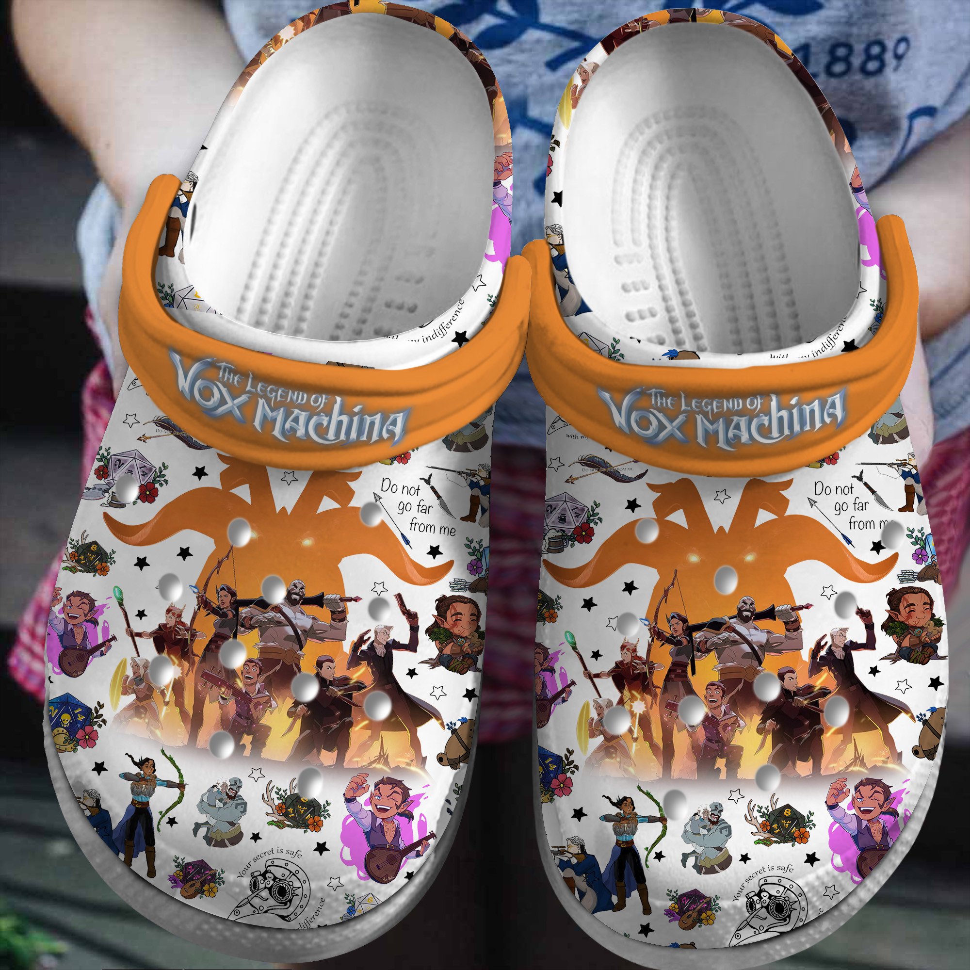 The Legend Of Vox Machine TV Series Crocs For Men Women And Kids