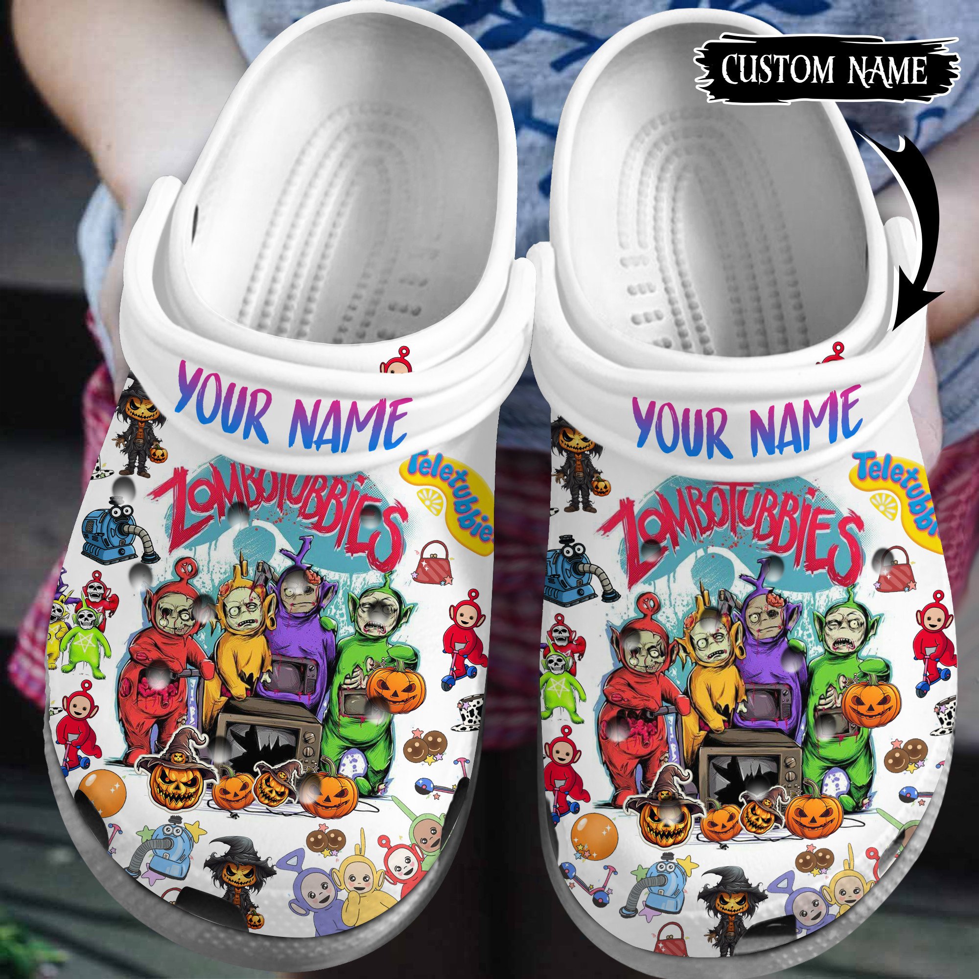 Teletubbies TV Series Crocs For Men Women And Kids