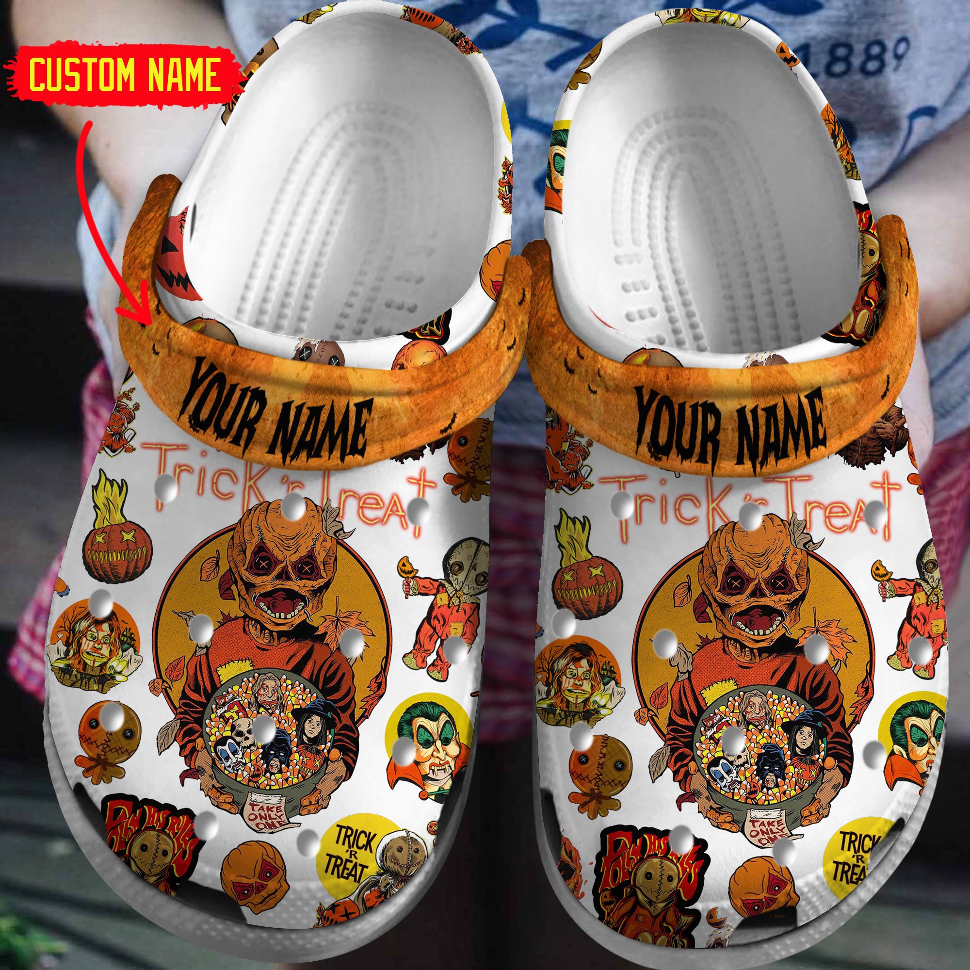 Trick Or Treat Crocs For Men Women And Kids