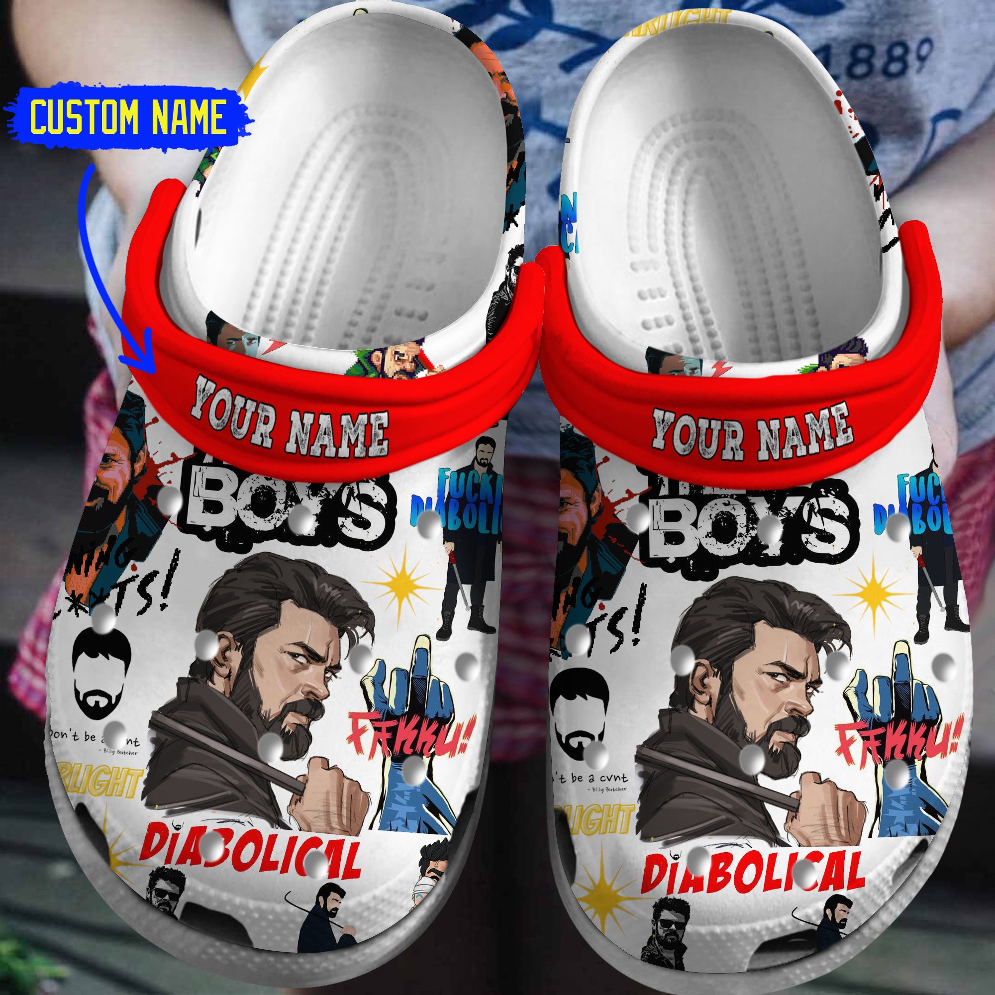 The Boys Diabolical TV Series Crocs For Men Women And Kids