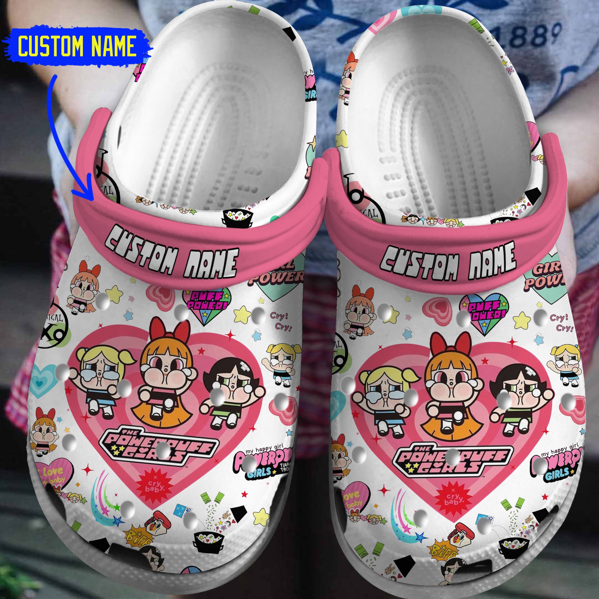 The Powerpuff Girls TV Series Crocs For Men Women And Kids - GNL1462053