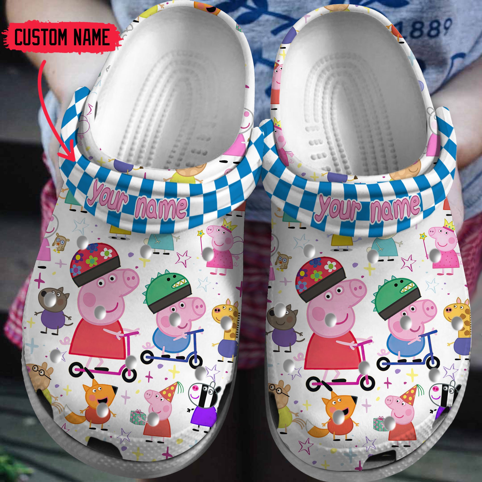 Peppa Pig TV Series Crocs For Men Women And Kids