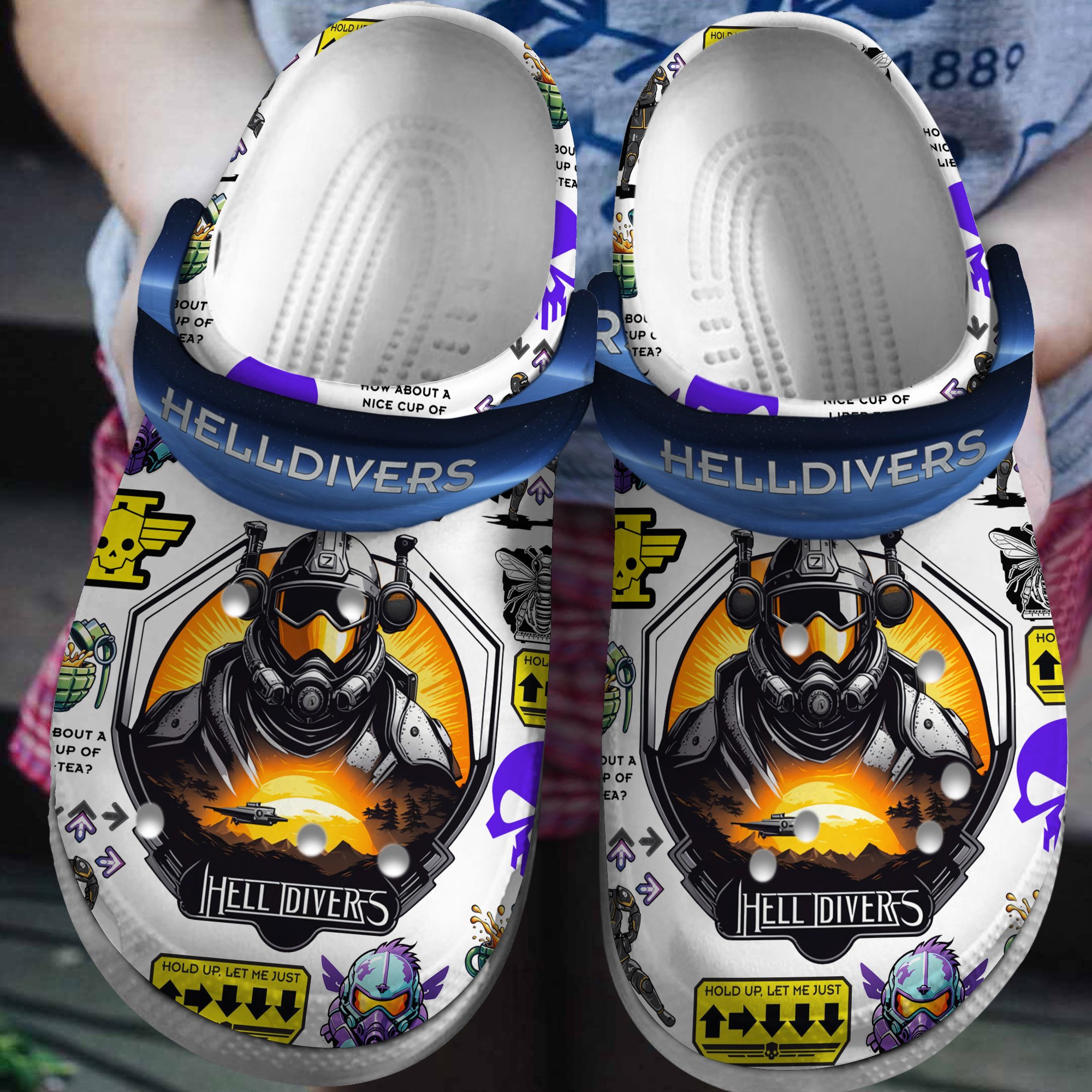 Helldivers Games Crocs For Men Women And Kids - GNL1462101