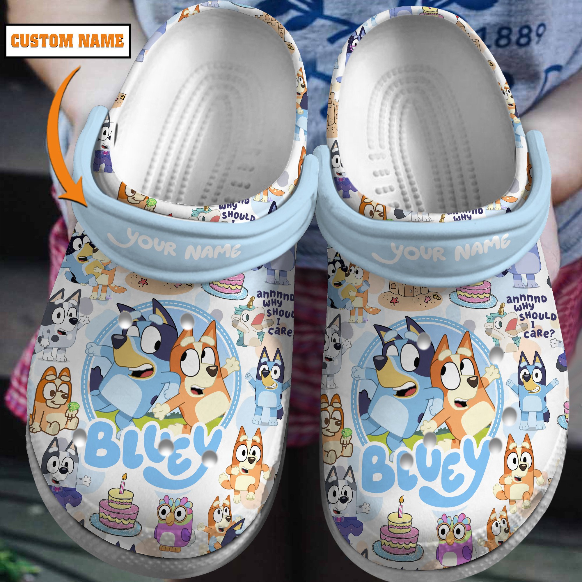 Bluey TV Series Crocs For Men Women And Kids - GNL1462116