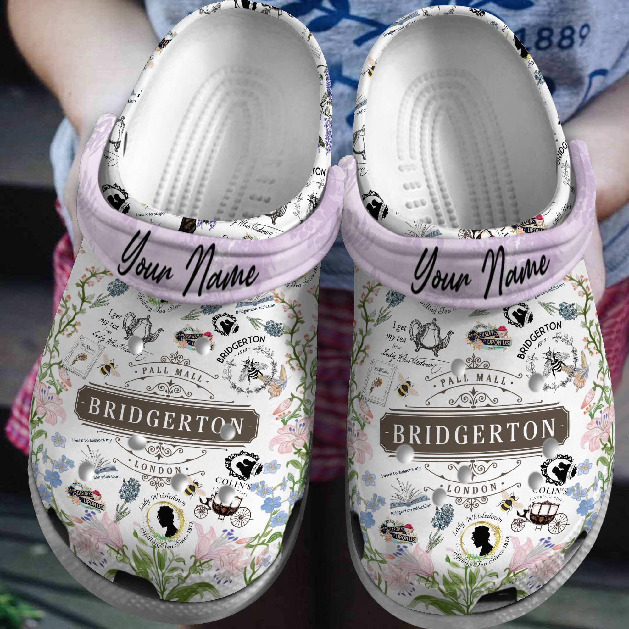 Bridgerton TV Series Crocs For Men Women And Kids - GNL1462108