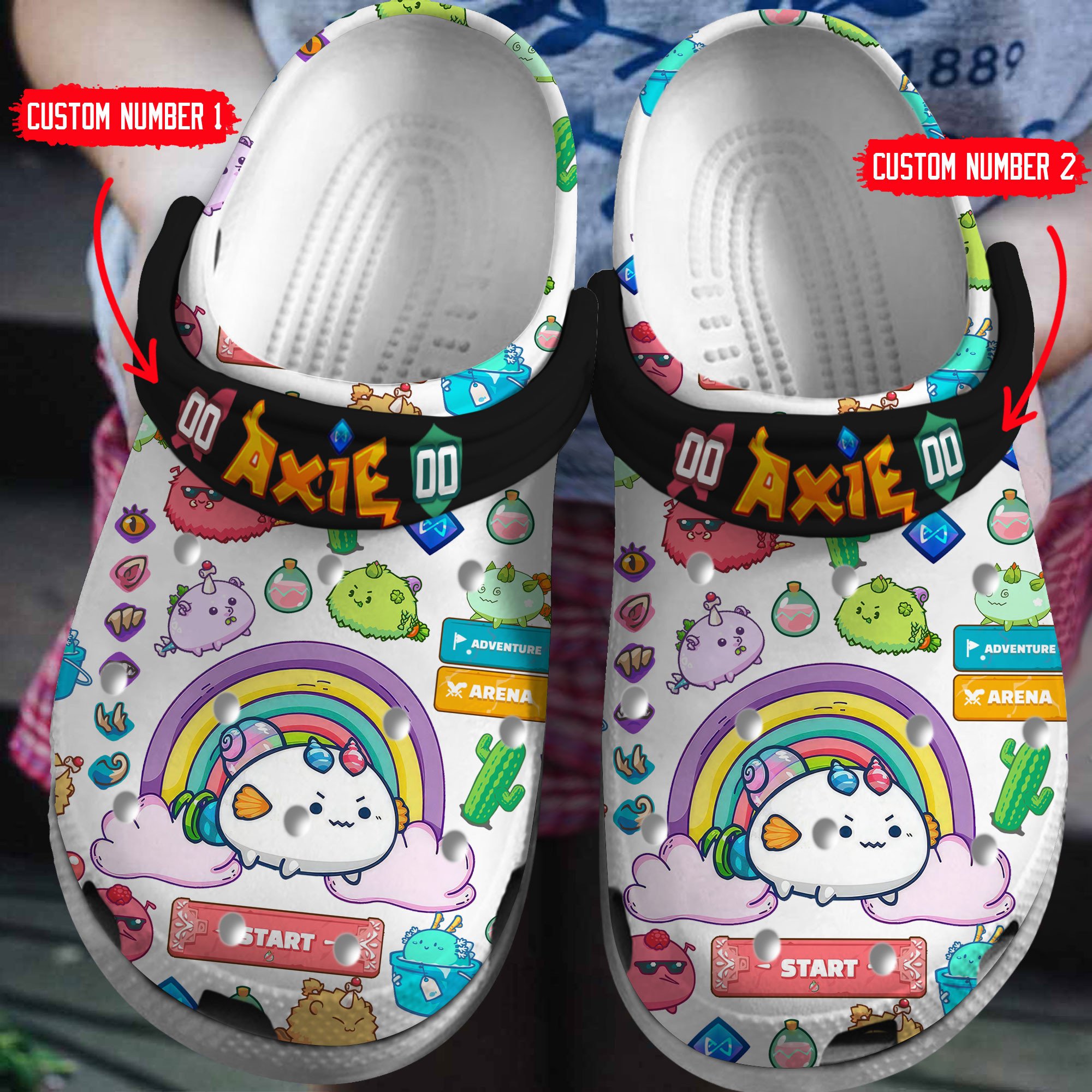 Axie Infinity Games Crocs For Men Women And Kids - GNL1462105